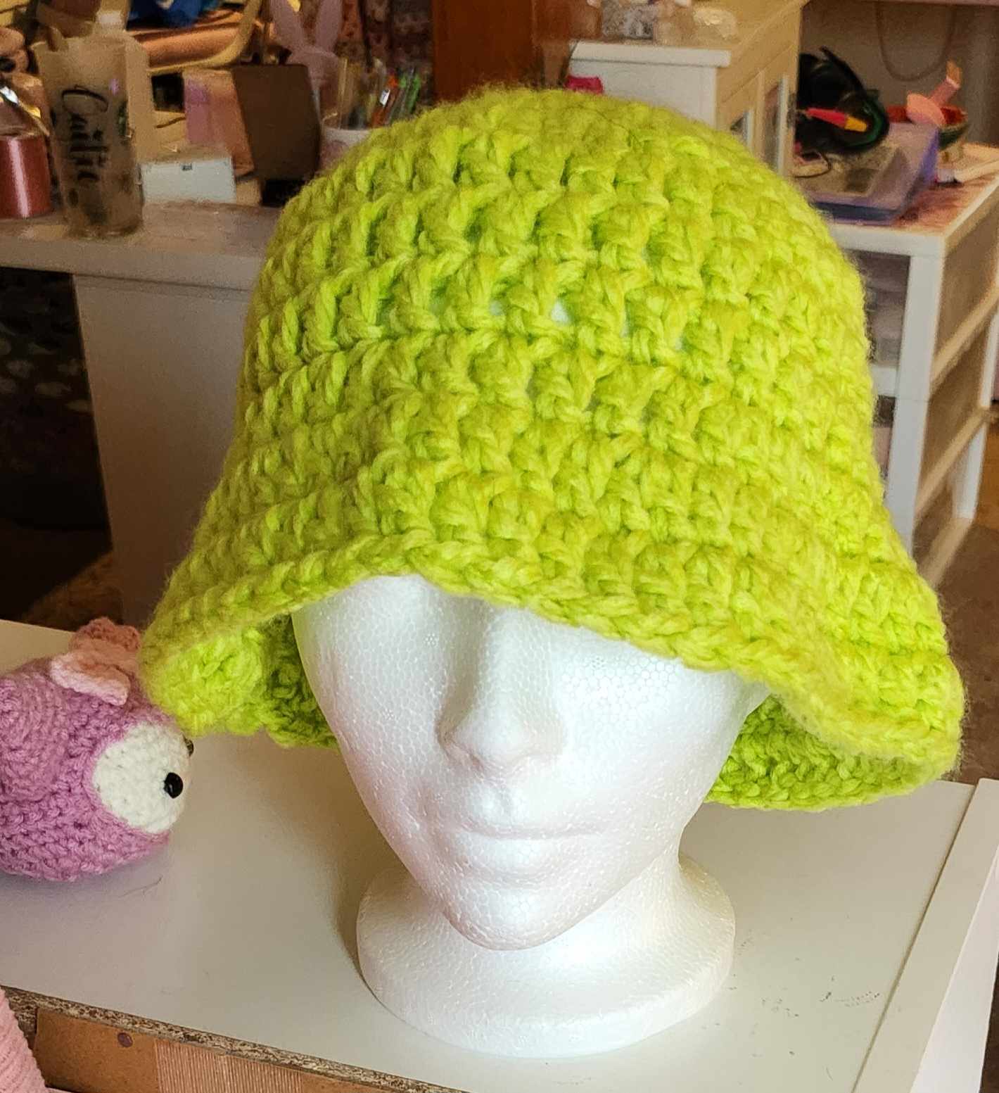 Chunky Yarn Bucket Hat