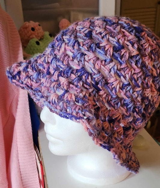 Blue & Pink Bucket Hat