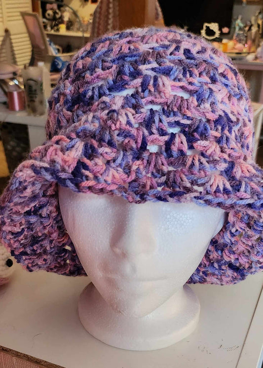 Blue & Pink Bucket Hat