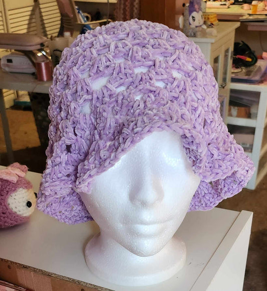 Plush Tulip Bucket Hat